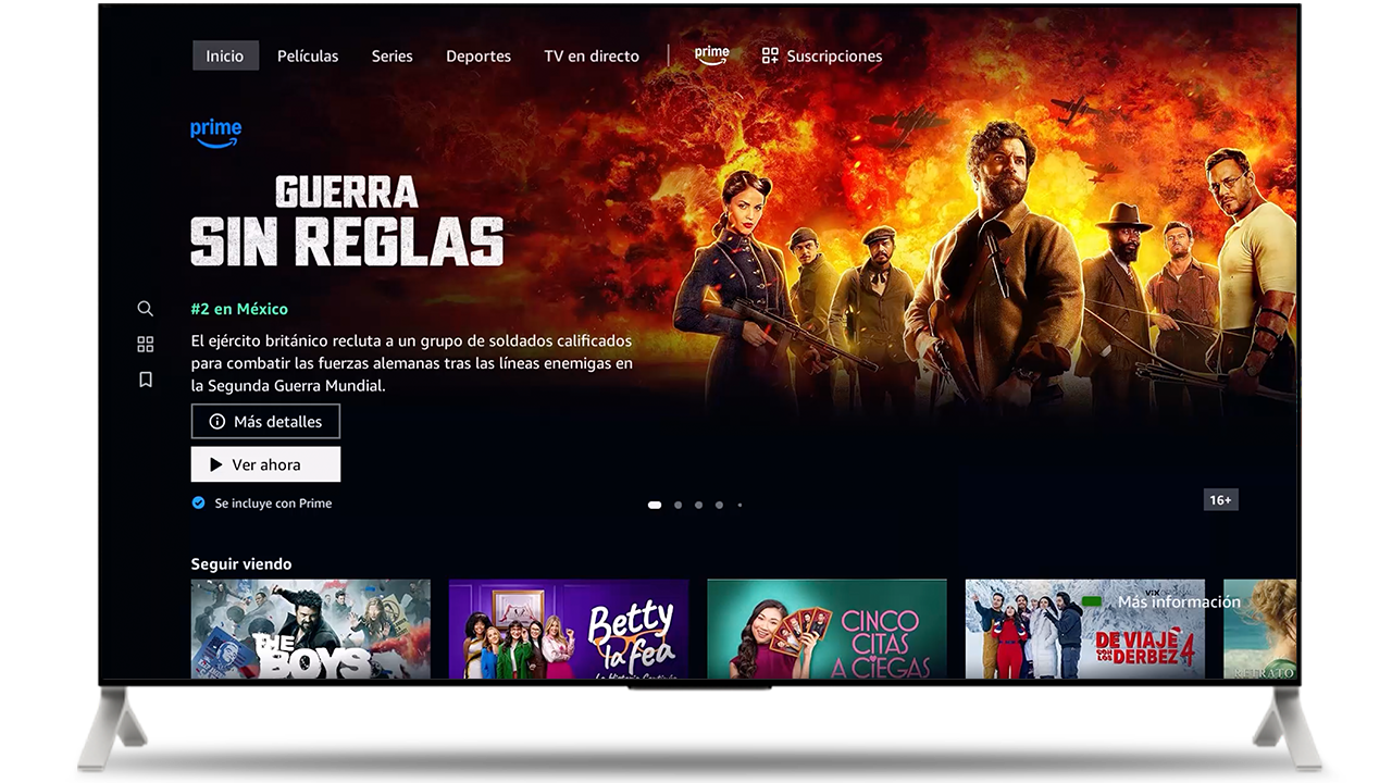 Disfuta series, películas y programas de Amazon Prime Video